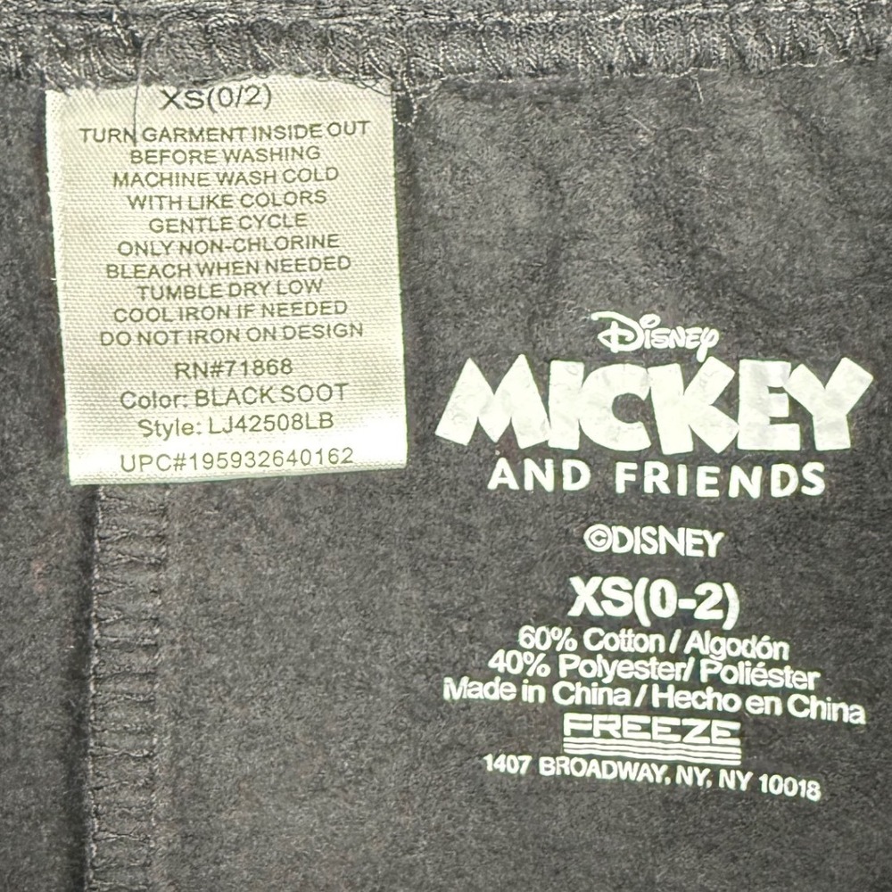 Freeze Disney Mickey Friends Halloween Jogger Pants XS Skeleton Pumpkin - Picture 6 of 8